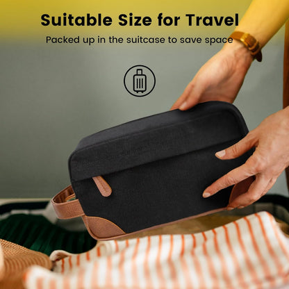 Vorspack Hanging Toiletry Bag - Streamlined Packing Solution for Business Travelers, One-Handed SBS Zipper Access