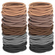 Light Brown, Taupe, Dark Brown, Charcoal Gray, Black