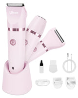 Ufree Bikini Trimmer Set – Pampering Self-Care Gift for Friends, IPX7 Waterproof Electric Shaver for Women