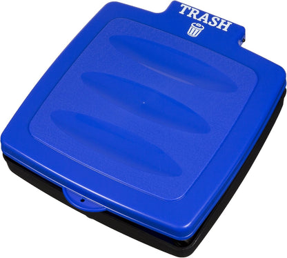 Wakeman Outdoors Compact Trash Station – Effortless 13-Gallon Collapsible Bin for Clutter-Free Recycling Corners and Mudrooms
