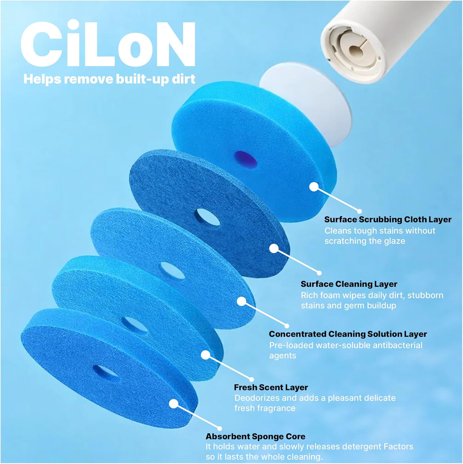wall-mounted caddy with 3 spare strong adhesive pads for damage-free installation