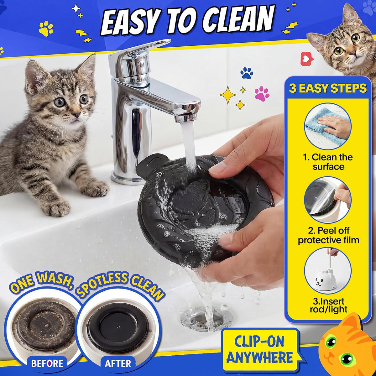 washable 8 cm reusable adhesive base for tile, sealed hardwood, and marble