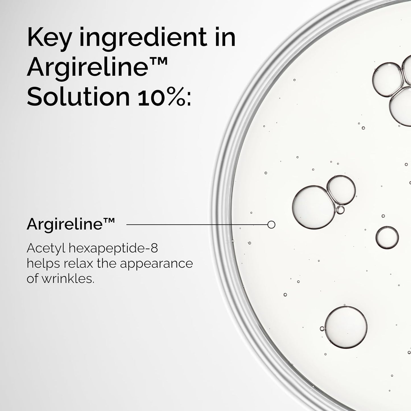 water-based, lightweight serum formula