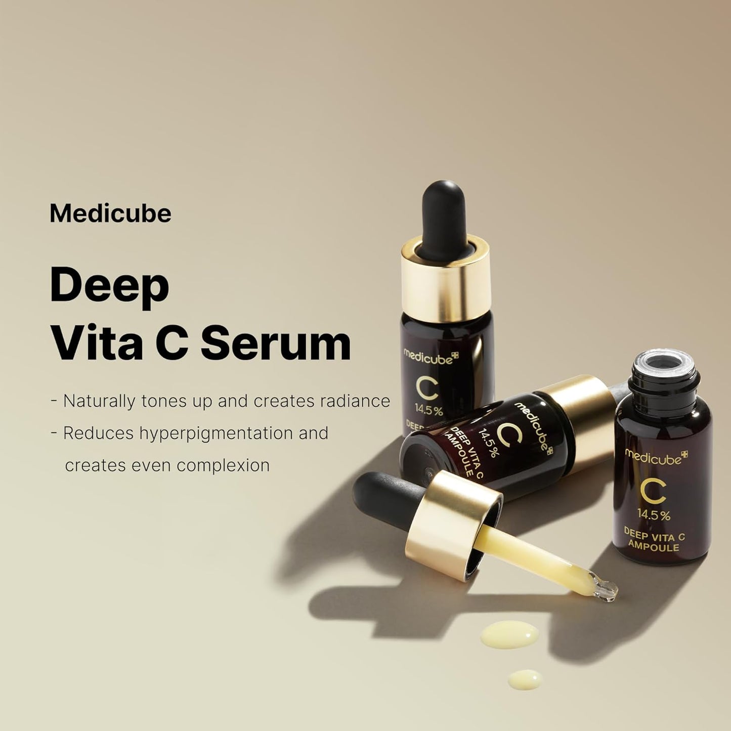 water-based lightweight serum texture for fast absorption