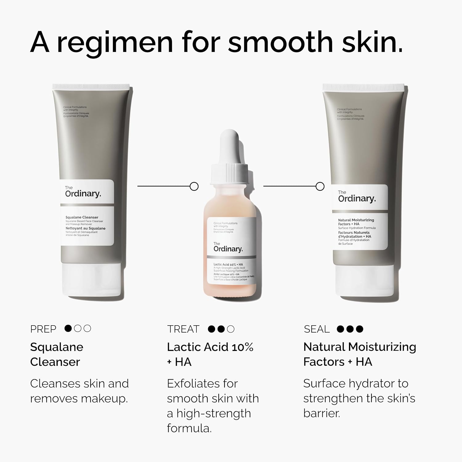 water-based serum format, 1 fl oz bottle