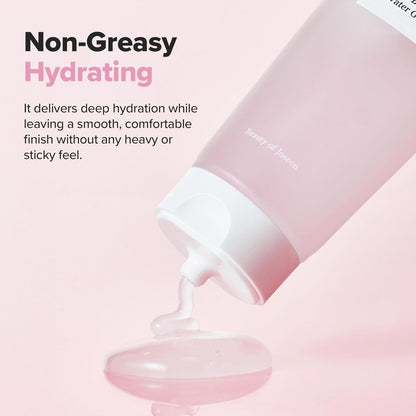 water gel texture that delivers intense hydration without heaviness