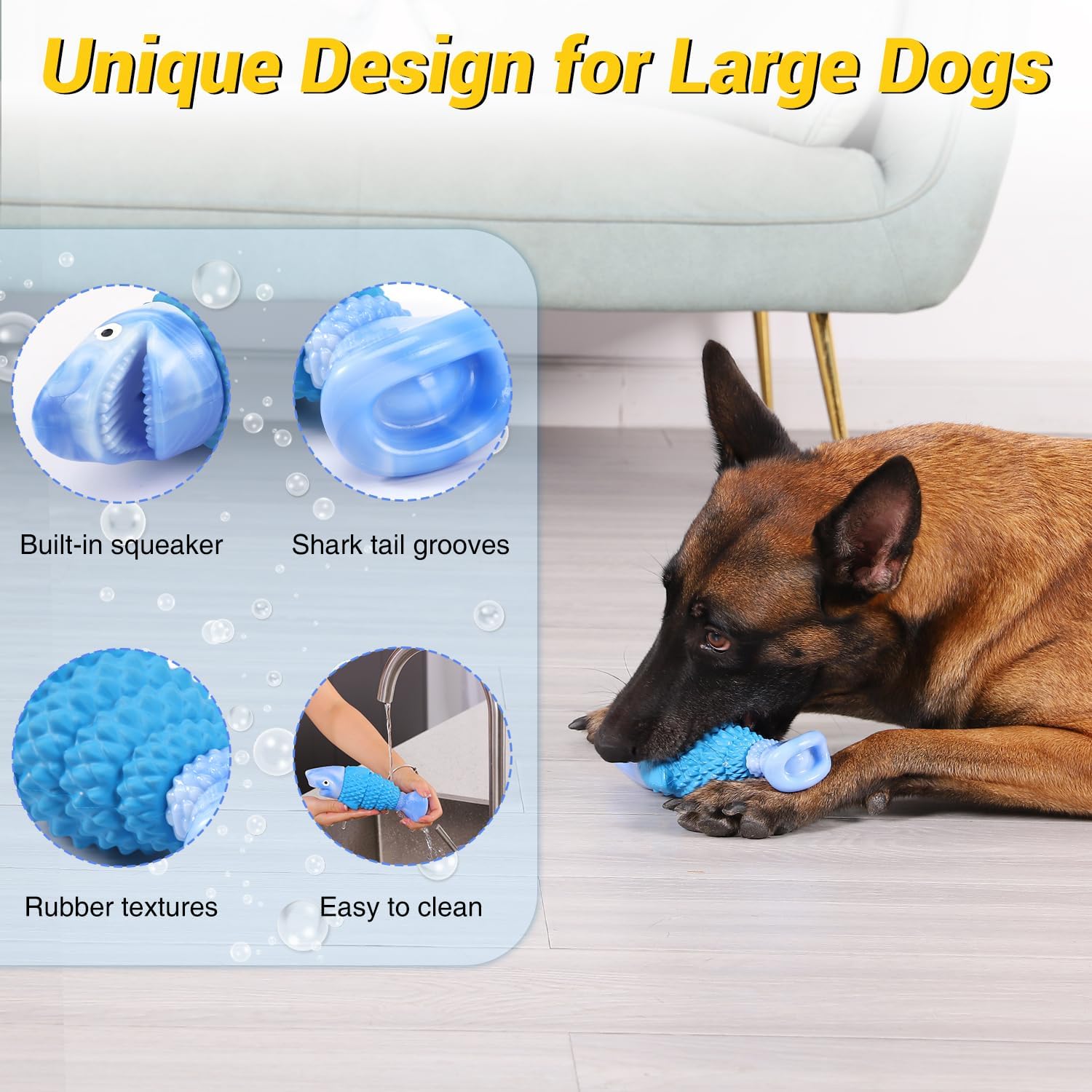 water-resistant, 10.5 oz heavy-duty construction sized for 20-80 lb dogs (7.85"l x 2.55"w x 2.36"h)