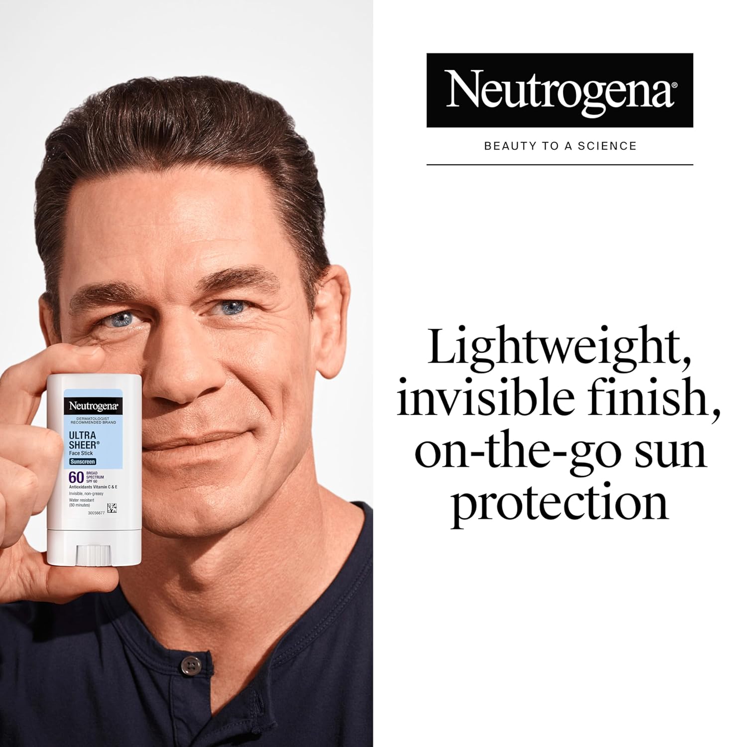 water resistant for up to 80 minutes of swimming or sweating