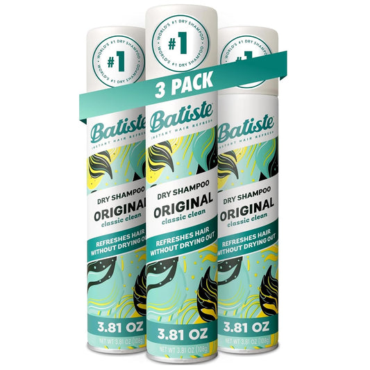 waterless aerosol spray formula that absorbs excess oil and grease at the roots