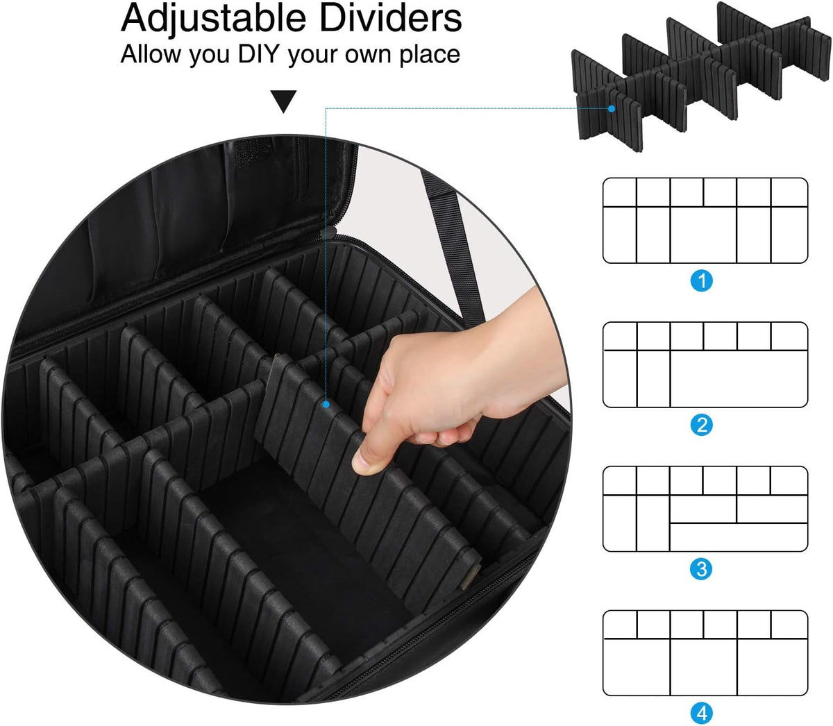 waterproof and durable oxford fabric exterior, easy to wipe clean