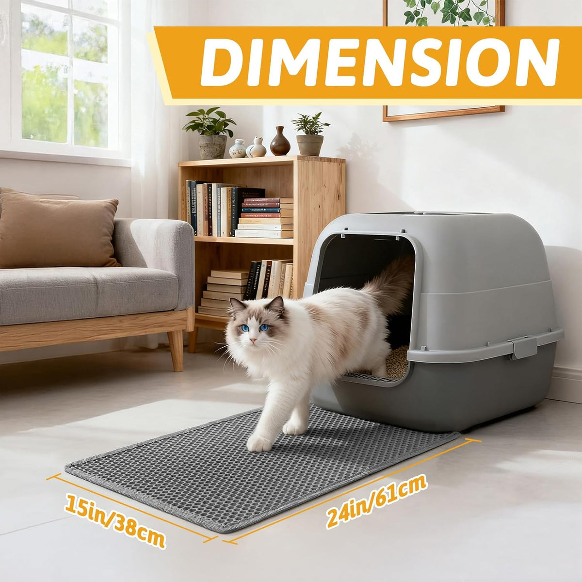 waterproof and slip-resistant bottom layer for floor protection