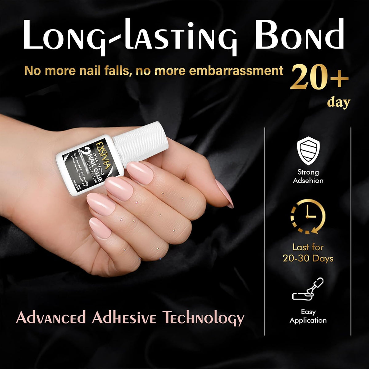 waterproof and sweat-resistant bond for active lifestyles
