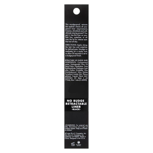 waterproof, budge-proof cream formula for all-day wear