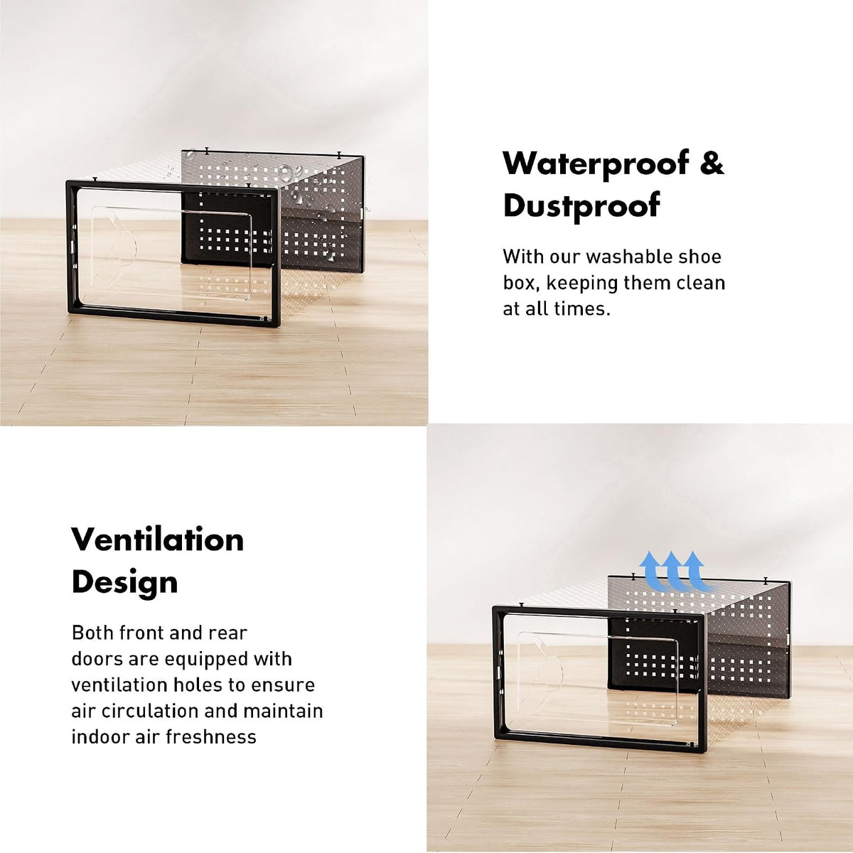 waterproof construction using abs and hard plastic to resist deformation and oxidation