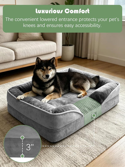 waterproof inner liner protecting the foam mattress