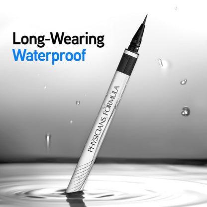 waterproof, quick-drying, smudge-resistant liquid formula