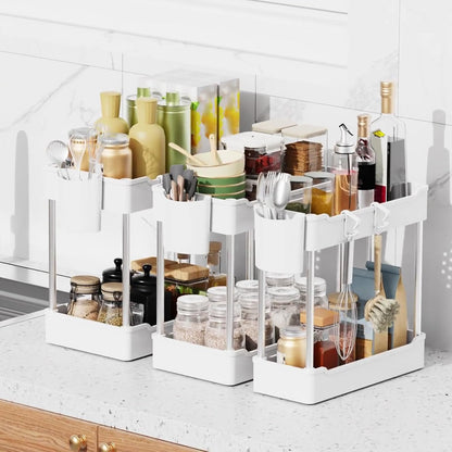 waterproof, rust-resistant finish rated for wet under-sink environments