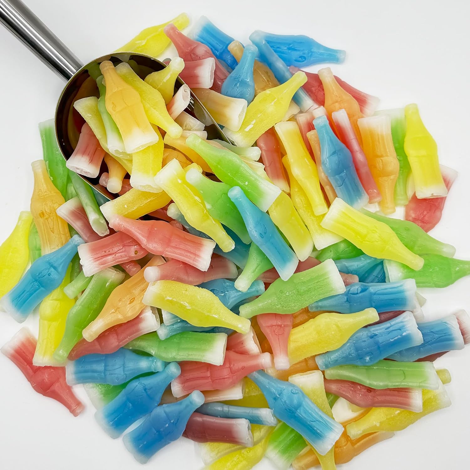 Wax Bottle Candy Drinks – 1/2 Pound Assorted Liquid-Filled Retro Treats for Kids' Lunchboxes and Party Favors