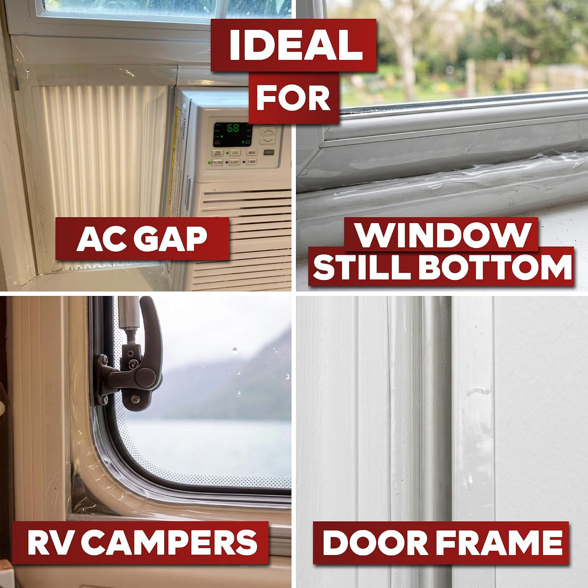 weather, uv, and extreme temperature resistant construction
