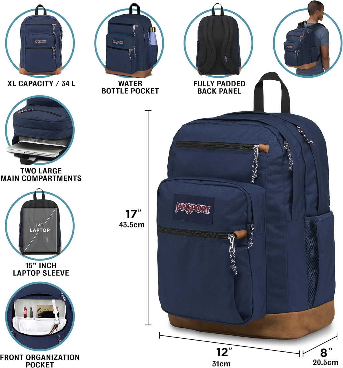 web haul handle and cord pullers for easy grab-and-go carry