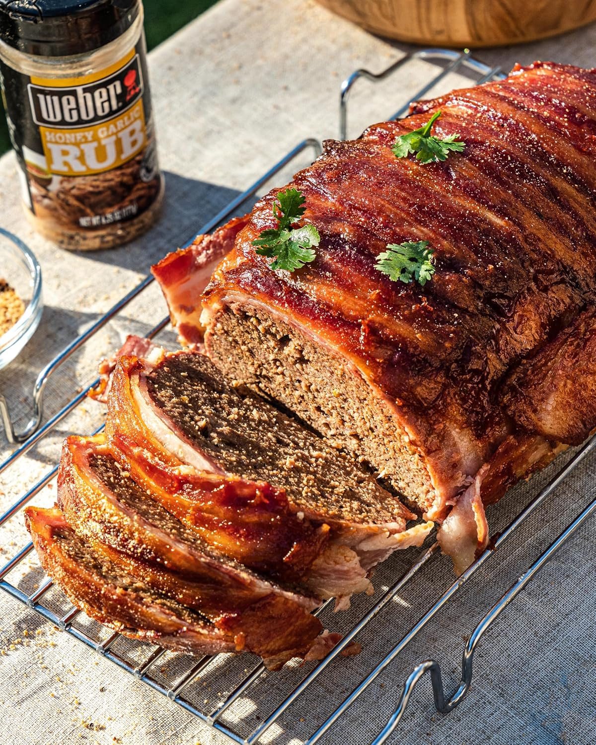 Weber Honey Garlic Rub – Gluten-Free Kosher Certified Spice Blend for Everyday Home Cooking
