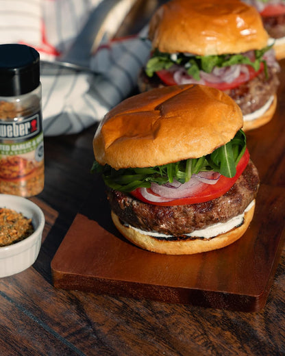 Weber Roasted Garlic & Herb Seasoning – Streamlined Spice Blend That Replaces Six Individual Jars