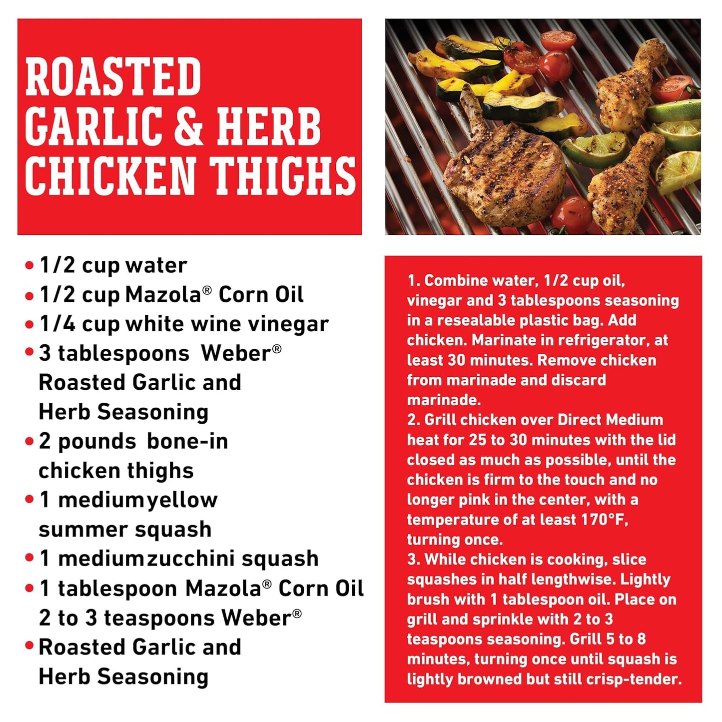 Weber Roasted Garlic & Herb Seasoning – Streamlined Spice Blend That Replaces Six Individual Jars