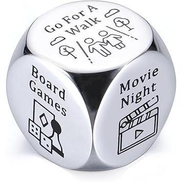 WeddingGiftPro Food Decision Dice – Pocket Decision Tool for Dining Out, On-the-Go Meal Choice