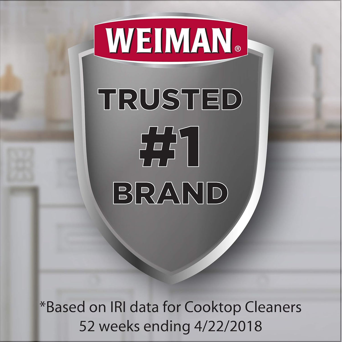 Weiman Ceramic Stove Top Cleaner – Polished Look for Modern Open-Concept Kitchens, Restaurant-Style Shine