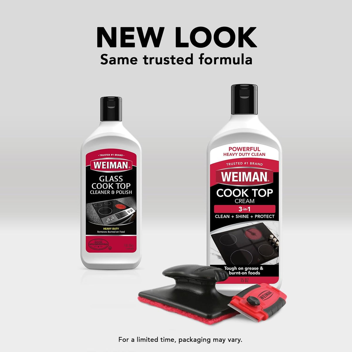 Weiman Ceramic Stove Top Cleaner – Polished Look for Modern Open-Concept Kitchens, Restaurant-Style Shine