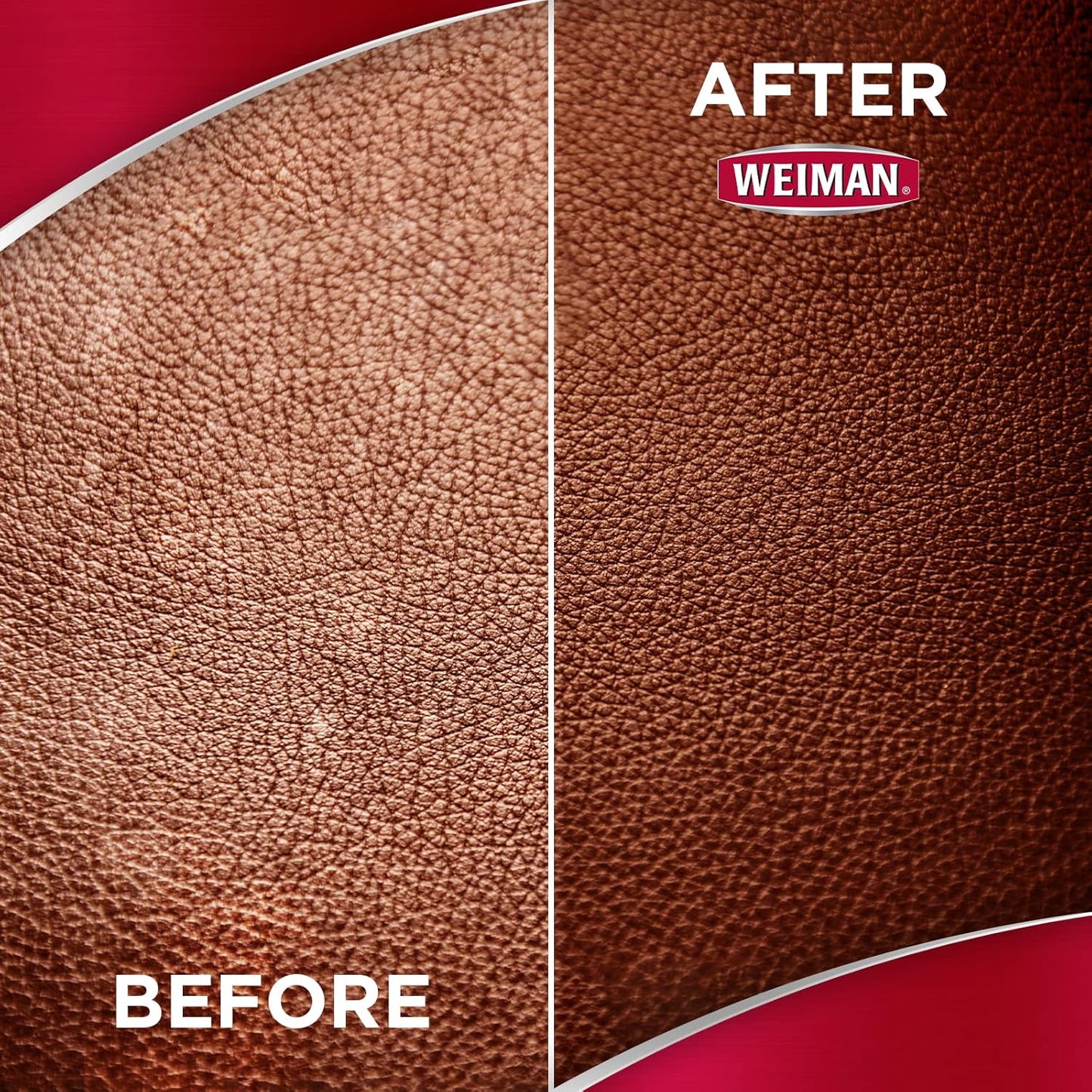 Weiman Leather Care Wipes - Luxury Leather Maintenance for High-End Watch Straps, Couture Footwear, and Bespoke Car Upholstery, 2-Pack