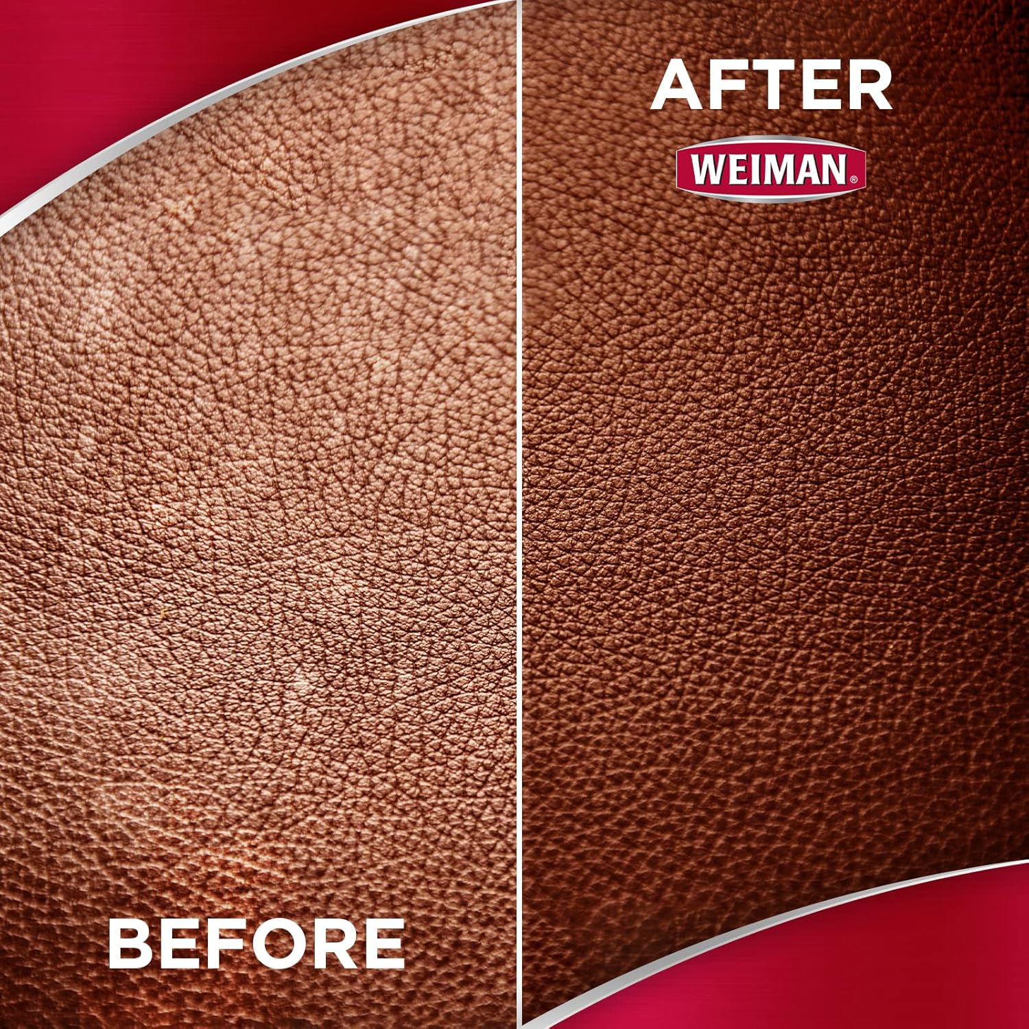 Weiman Leather Care Wipes - Luxury Leather Maintenance for High-End Watch Straps, Couture Footwear, and Bespoke Car Upholstery, 2-Pack