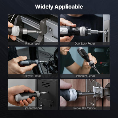 Wesdut Multi Bit Screwdriver Kit – Thoughtful Housewarming Gift, Compact Tool for New Homeowners