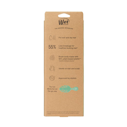 Wet Brush Go Green Curl Detangler – Minimalist Hair Tool for Curly Hair, One-Brush Routine