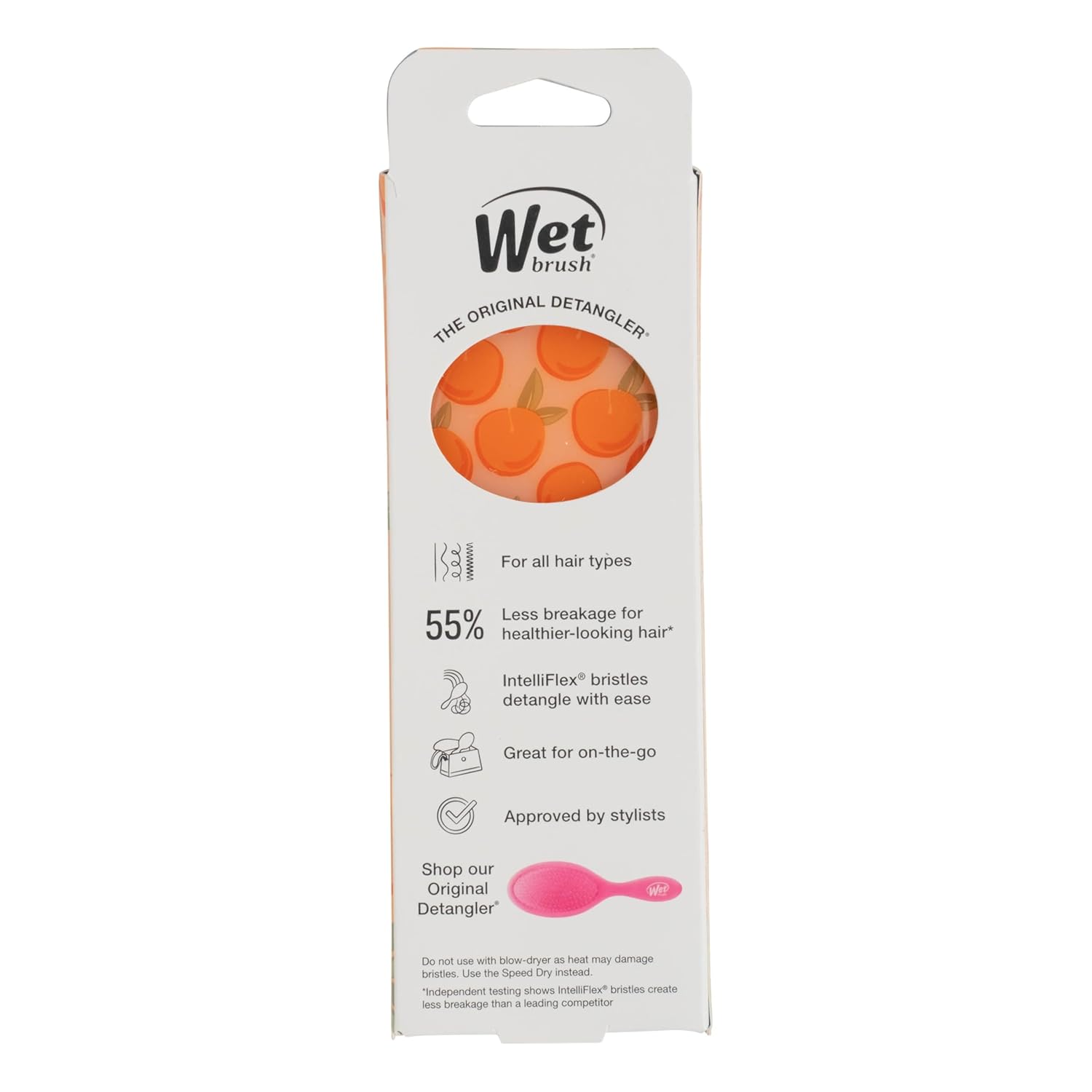 Wet Brush Mini Detangler – Beach and Pool Hairbrush, Travel Detangler for Saltwater and Chlorine Tangles