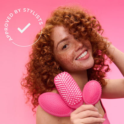 Wet Brush Mini Detangler – Compact Hair Brush for Beach Days and Poolside Use, Pain-Free Tangle Removal
