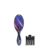 Wet Brush Detangler Set in Ghostly Translucent – Simple Two-Piece Hair Kit for Uncluttered Bathroom Storage