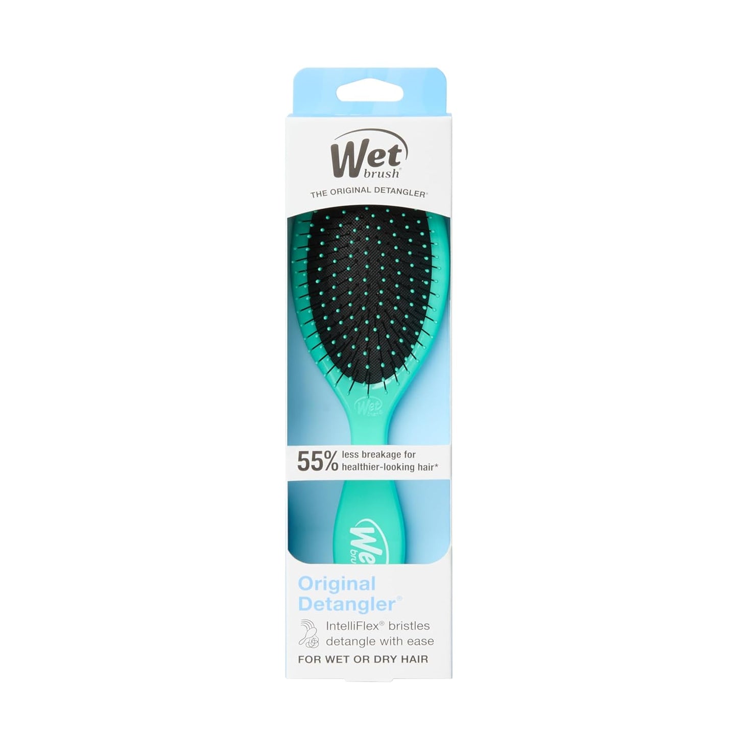 Wet Brush Original Detangler Hair Brush – Gentle Kids Hair Brush for Nursery and Family Bathroom, Painless Detangling for Children