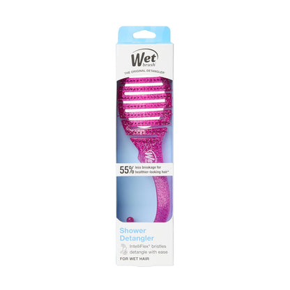 Wet Brush Shower Hair Detangler – Calming Self-Care Hair Tool for Women, Gentle Detangling Brush for Post-Shower Mindful Rituals