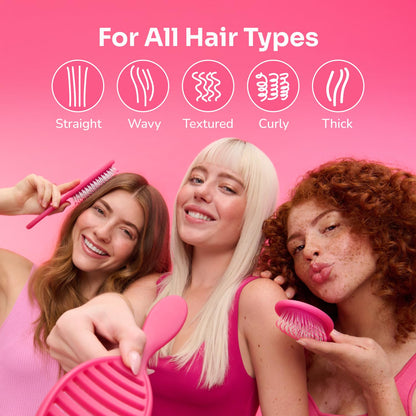 wet-or-dry functionality for use right out of the shower or on styled hair