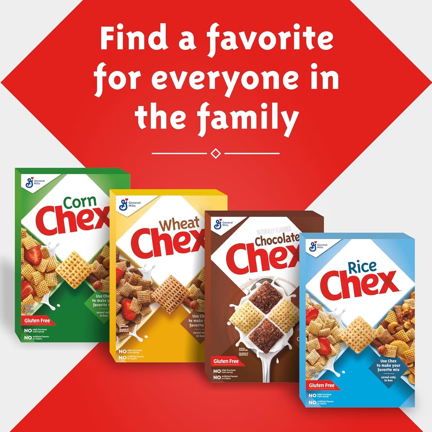 Wheat Chex Cereal – Practical Care Package and Hostess Gift Box, 5-Pack