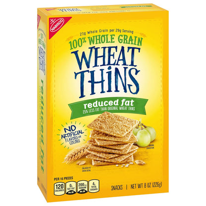 Wheat Thins Reduced Fat Snacks – Charcuterie Board Cracker for Holiday Gifting