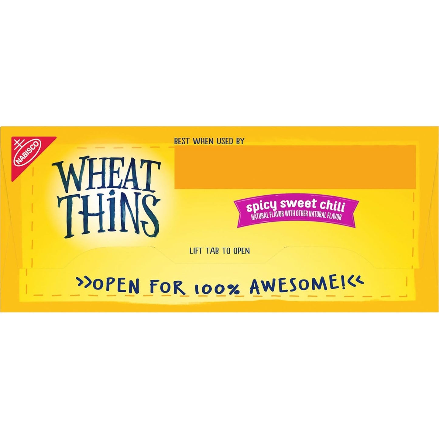 Wheat Thins Spicy Sweet Chili Crackers – Guilt-Free 21g Whole Grain Snack for Wellness Routines and Cozy Couch Time, 8.5 oz