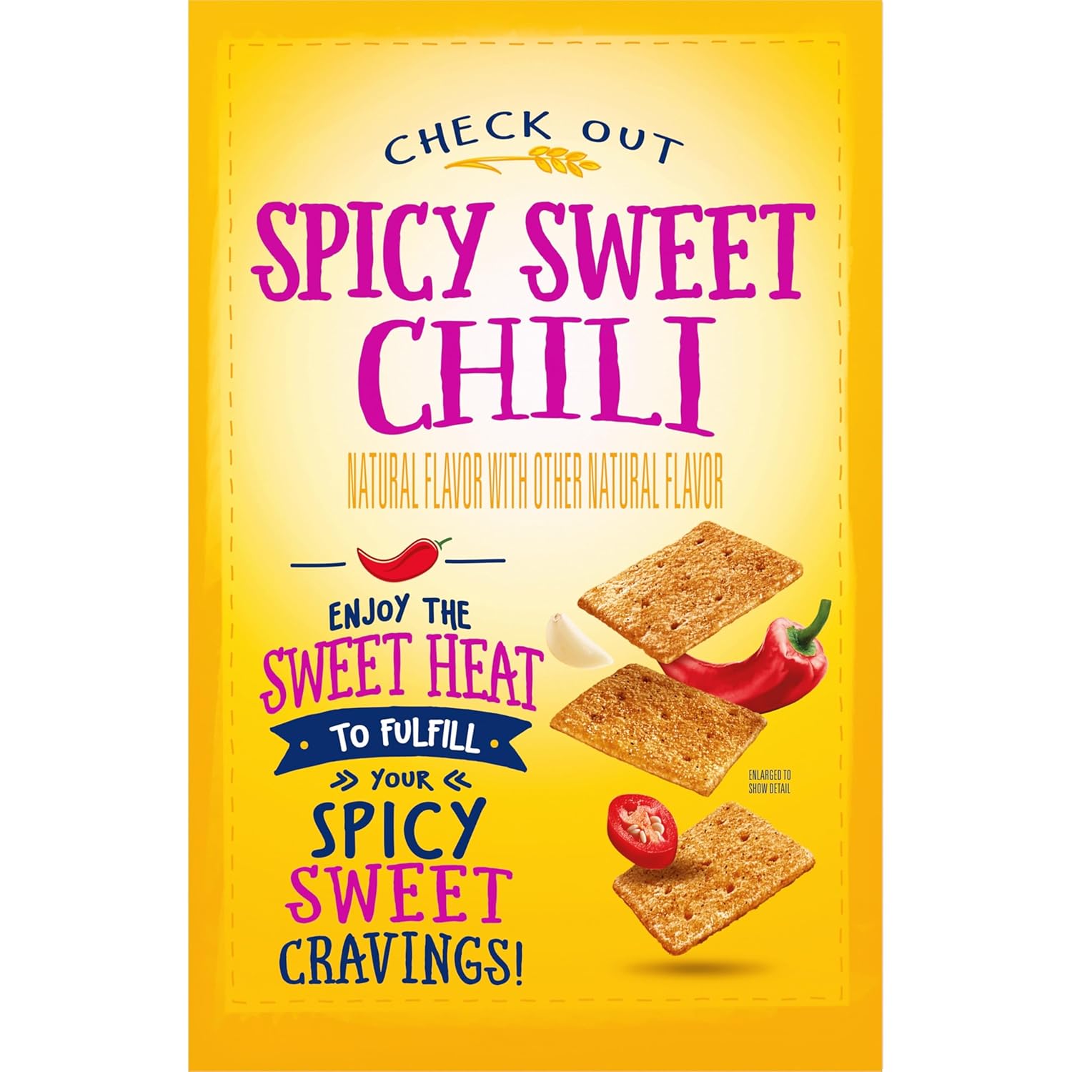 Wheat Thins Spicy Sweet Chili Crackers – Guilt-Free 21g Whole Grain Snack for Wellness Routines and Cozy Couch Time, 8.5 oz