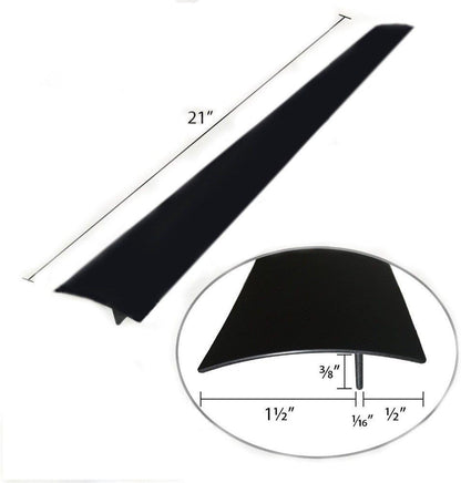 White Stove Gap Cover – Decorative Kitchen Detail for Cohesive, Designer-Look Spaces