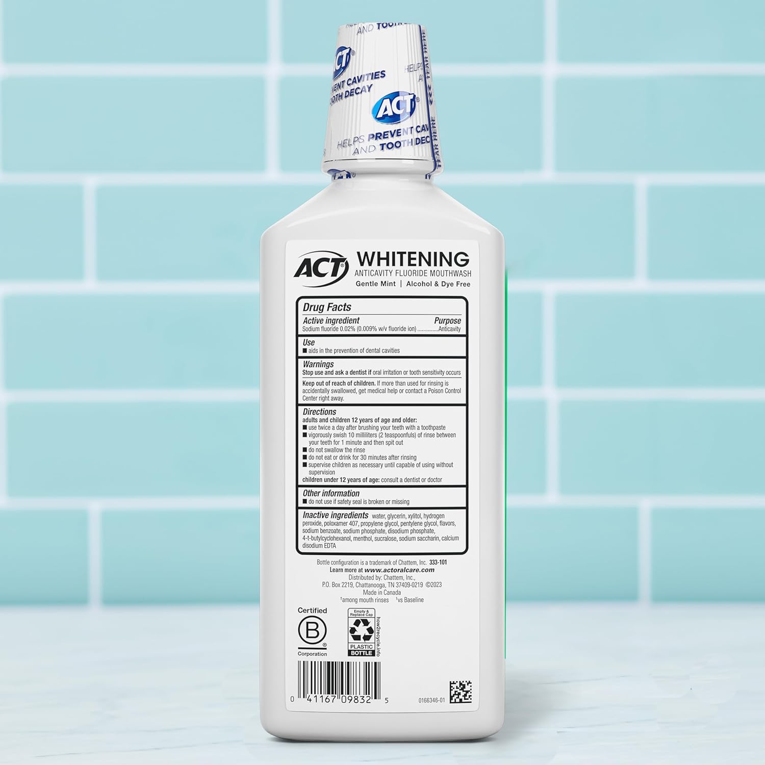 whitening actives that deliver visible results in 4 days vs. baseline