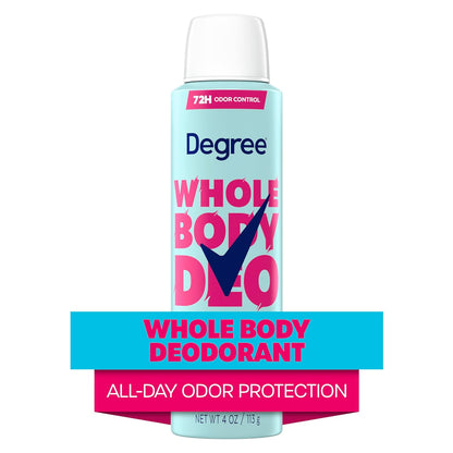 whole-body spray format suitable for underboobs, thighs, lower back, feet, and underarms