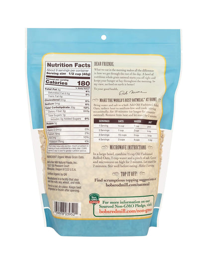whole grain with 6g protein and high dietary fiber per serving