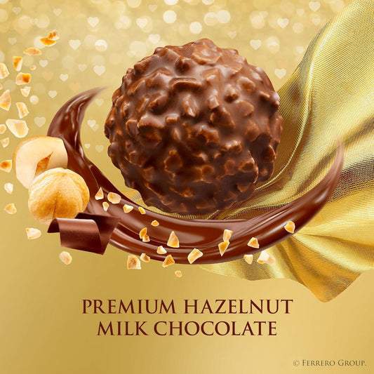 whole hazelnut core dipped in chocolate hazelnut filling