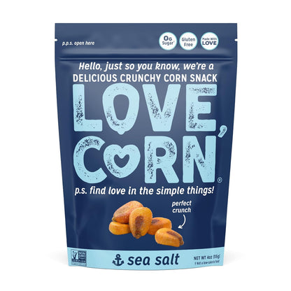 whole roasted corn kernels as the single primary ingredient for authentic crunch